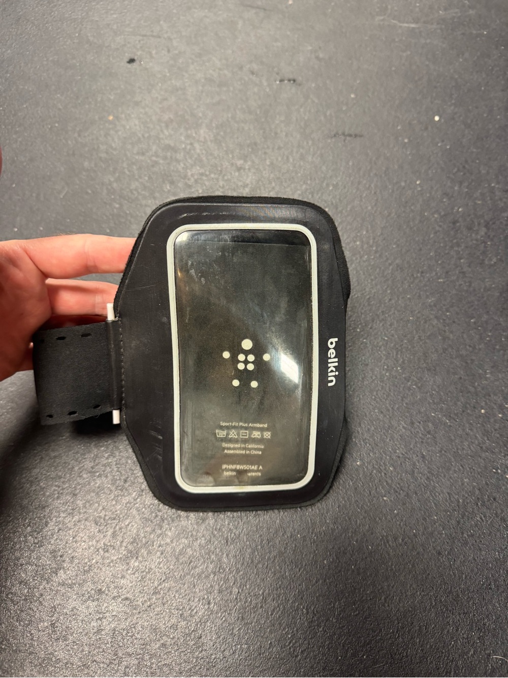 belkin Black Armband Phone Holder with Clear Touch Window